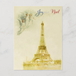 Cartão Postal De Festividades Cartão do Natal de Joyeux Noel