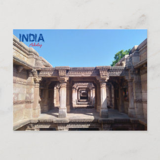 Cartão Postal De Festividades Cartão-postal - Adalaj - Índia