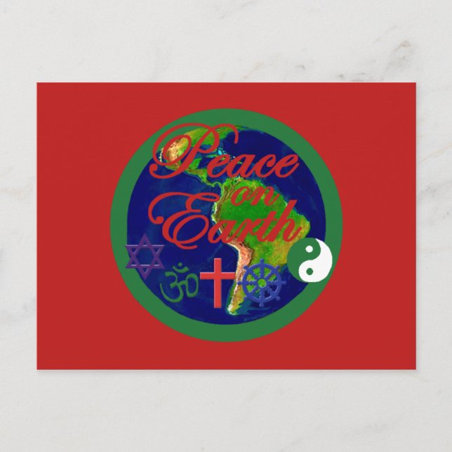 Cartão Postal De Festividades Cartão-postal CHRISTMAS (Frente)