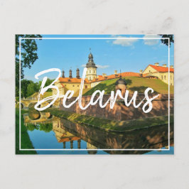 Cartão Postal De Festividades Cartão-postal da Arquitetura do Palácio do Belarus