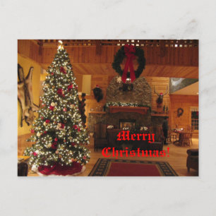 Cartão Postal De Festividades Cartão-postal da Casa de Natal
