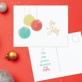 Cartão Postal De Festividades Cartão-postal das Bolas de Natal Sparkasse