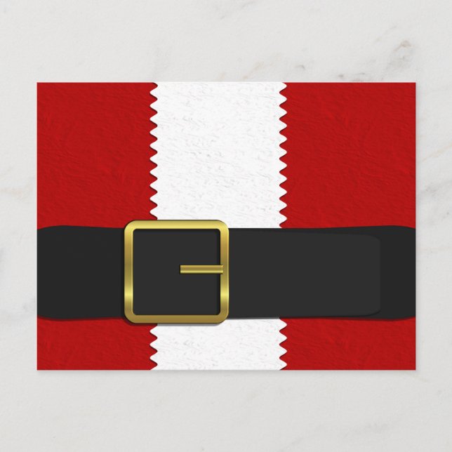 Cartão Postal De Festividades Cartão-postal de atualização de papais noeis (Frente)