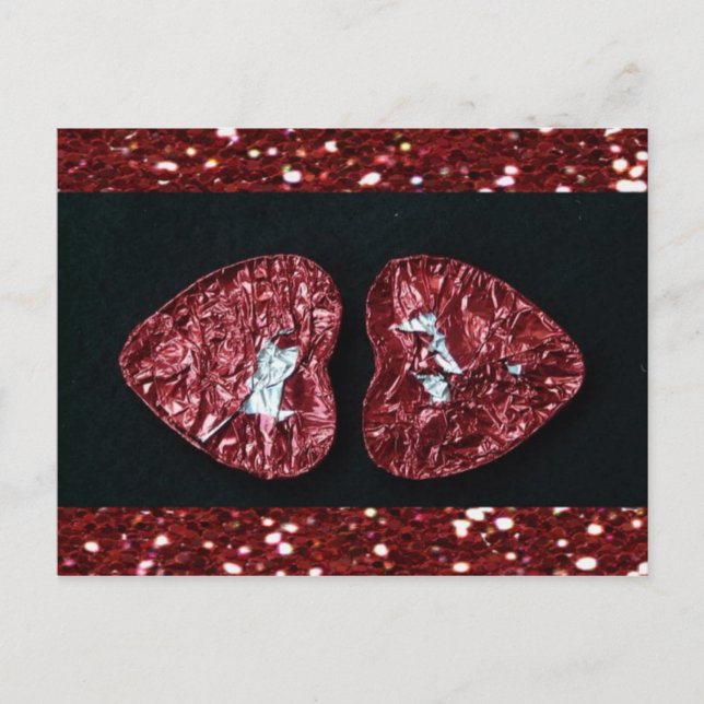 Cartão Postal De Festividades Cartão-postal de dia de os namorados (Frente)