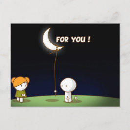Cartão Postal De Festividades Cartão-postal De Dia de os namorados Para Você