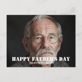 Cartão Postal De Festividades Cartão-postal de Dia de os pais personalizado - Fo