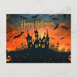 Cartão Postal De Festividades Cartão-postal de Feliz Halloween