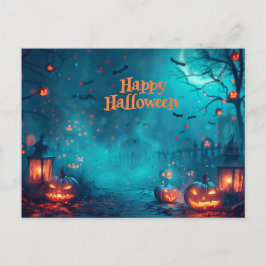 Cartão Postal De Festividades Cartão-postal de Feliz Halloween