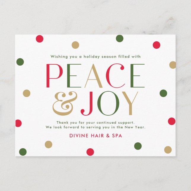 Cartão Postal De Festividades Cartão-postal de Feriado Comercial da Estação Radi (Frente)