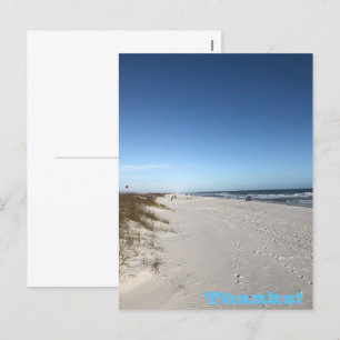 Cartão Postal De Festividades Cartão-postal de feriado de obrigados