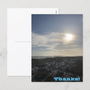 Cartão Postal De Festividades Cartão-postal de feriado de obrigados