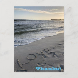 Cartão Postal De Festividades Cartão-postal de feriado de obrigados