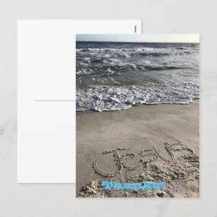 Cartão Postal De Festividades Cartão-postal de feriado de obrigados