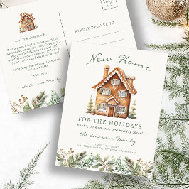 Cartão Postal De Festividades Cartão-postal de Feriado em Movimento