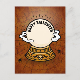 Cartão Postal De Festividades Cartão-postal de Feriado Magic fortune hallowen