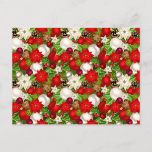 Cartão Postal De Festividades Cartão-postal de feriados felizes