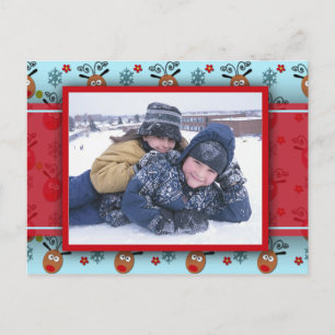 Cartão Postal De Festividades Cartão-postal de fotos de feriado