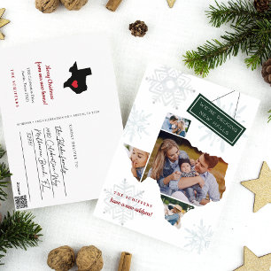 Cartão Postal De Festividades Cartão-postal de lançamento de feriado do Texas