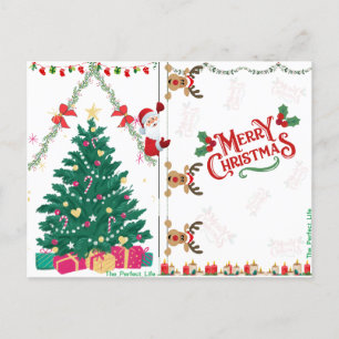 Cartão Postal De Festividades Cartão-postal de Natal
