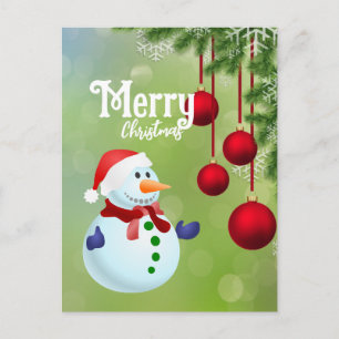 Cartão Postal De Festividades Cartão-postal de Natal