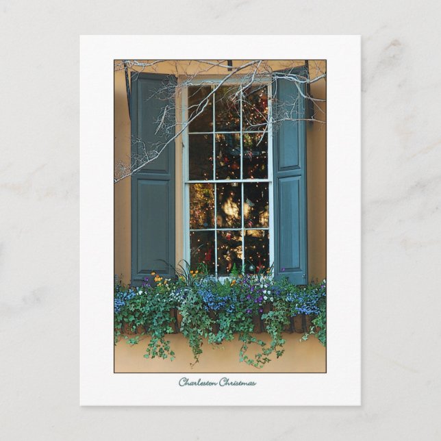 Cartão Postal De Festividades Cartão-postal de Natal Charleston (Frente)
