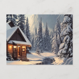 Cartão Postal De Festividades Cartão-postal de Natal de Natal Novo de Férias
