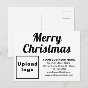 Cartão Postal De Festividades Cartão-postal de Natal de Negócios