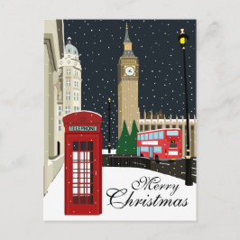 Cartão Postal De Festividades Cartão-postal de Natal em Londres