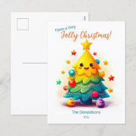 Cartão Postal De Festividades Cartão-postal de Natal Engraçado