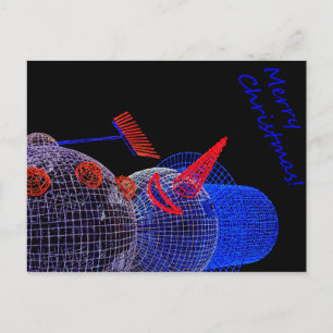 Cartão Postal De Festividades Cartão-postal de Natal Feliz de Berlim