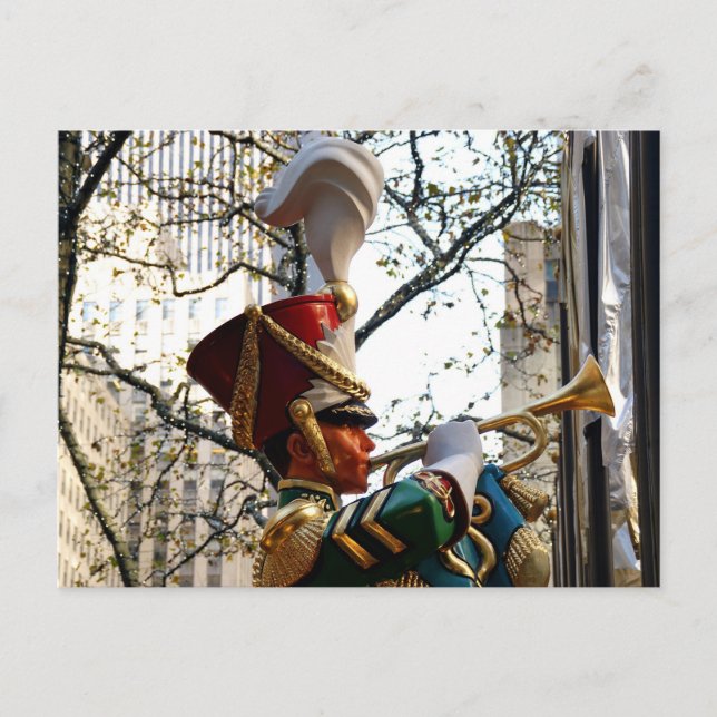 Cartão Postal De Festividades Cartão-postal de Natal Nova Iorque (Frente)