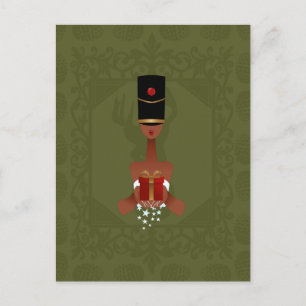 Cartão Postal De Festividades Cartão-postal de Natal para Feriado Nutcracker