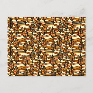 Cartão Postal De Festividades Cartão-postal de outono Retroativo