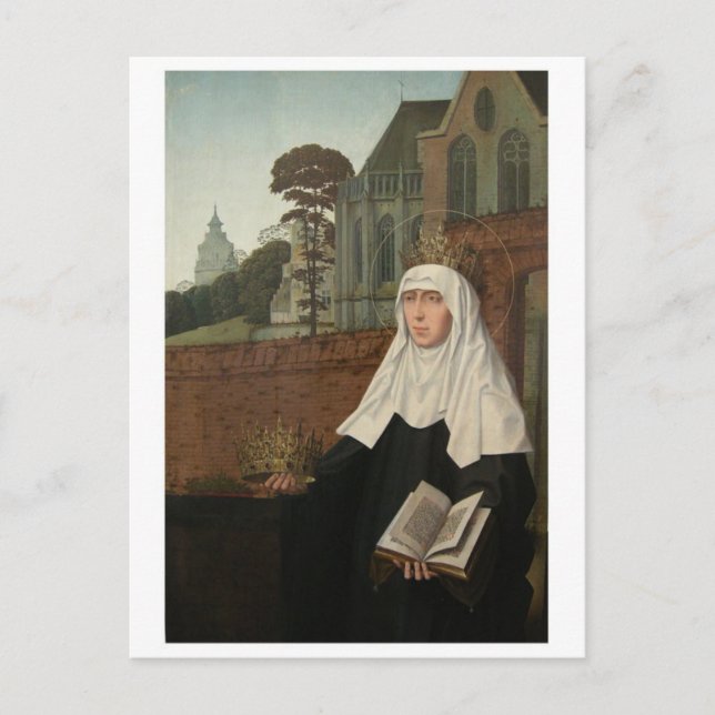 Cartão Postal De Festividades Cartão-postal de pintura clássico (Frente)