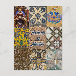 Cartão Postal De Festividades Cartão-postal de Viagem da Cidade do México
