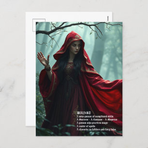 Cartão Postal De Festividades Cartão-postal do assistente