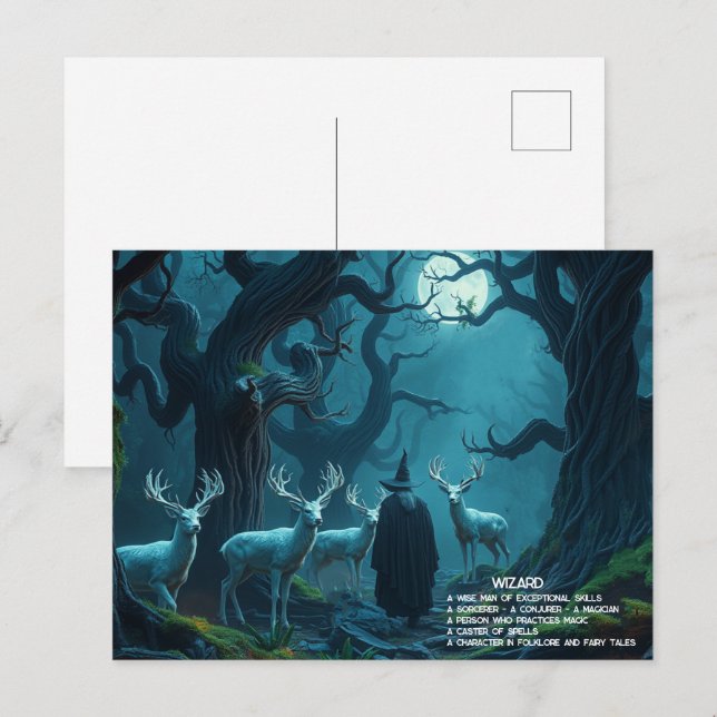 Cartão Postal De Festividades Cartão-postal do assistente (Frente/Verso)