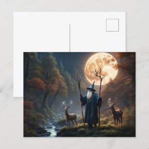 Cartão Postal De Festividades Cartão-postal do assistente