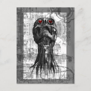 Cartão Postal De Festividades Cartão-postal do Dia de os namorados Gótico