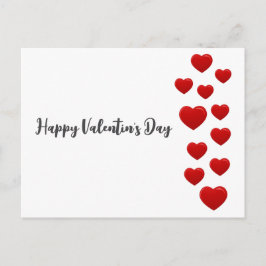 Cartão Postal De Festividades Cartão-postal do dia do namorados - Romântico