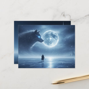 Cartão Postal De Festividades Cartão-postal do Guerreiro Silencioso