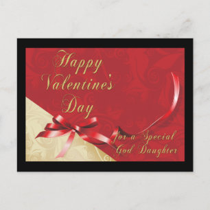 Cartão Postal De Festividades Cartão-postal do Namorados da filha de Deus