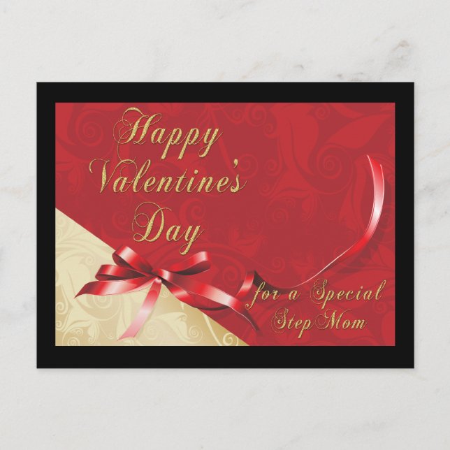 Cartão Postal De Festividades Cartão-postal do Namorados da Mãe (Frente)