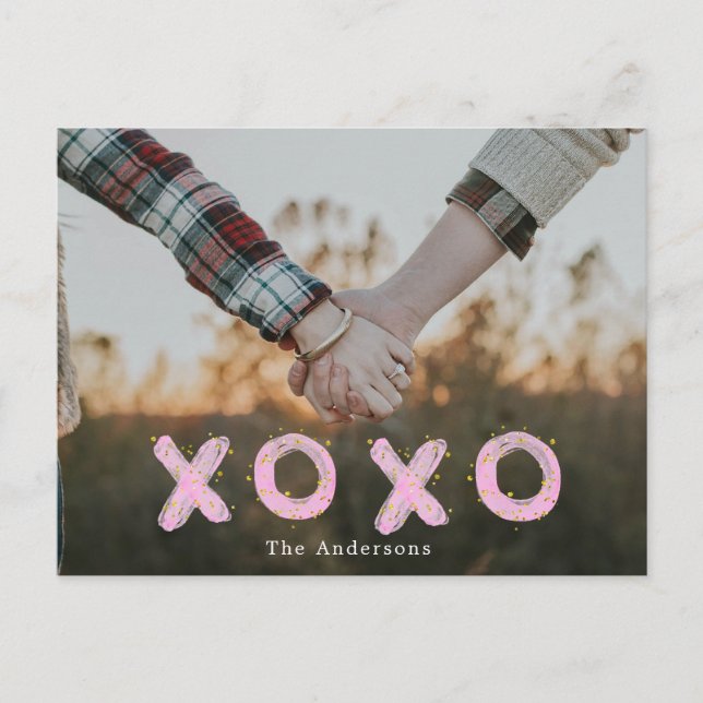 Cartão Postal De Festividades Cartão-postal do Pincel e beijos (Frente)