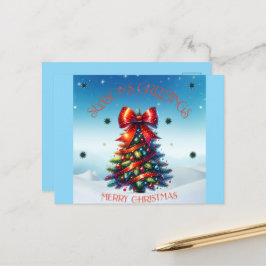 Cartão Postal De Festividades Cartão-postal dos GREETINGS da SEASON