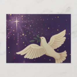 Cartão Postal De Festividades Cartão-postal Dove of Peace Holiday