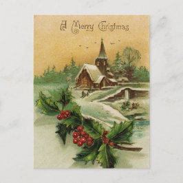 Cartão Postal De Festividades Cartão-postal Feliz de Natal