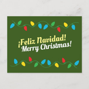 Cartão Postal De Festividades Cartão-postal Feliz Navidad