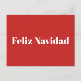 Cartão Postal De Festividades Cartão-postal Feliz Navidad