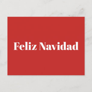 Cartão Postal De Festividades Cartão-postal Feliz Navidad